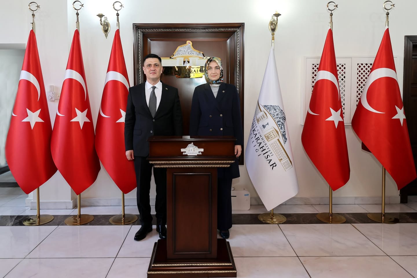 Afyonkarahisar'da Diplomatik Ziyaret