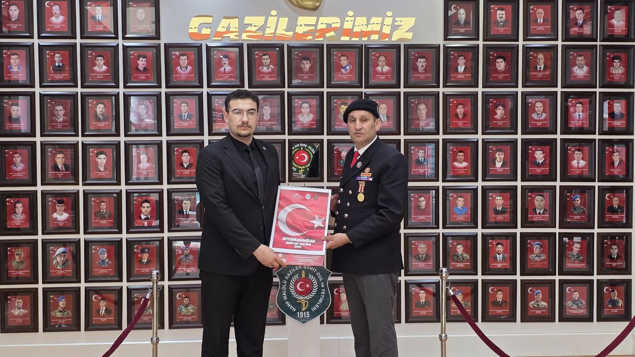 Afyon Şehit Gaziler Derneği'ne Ziyaret