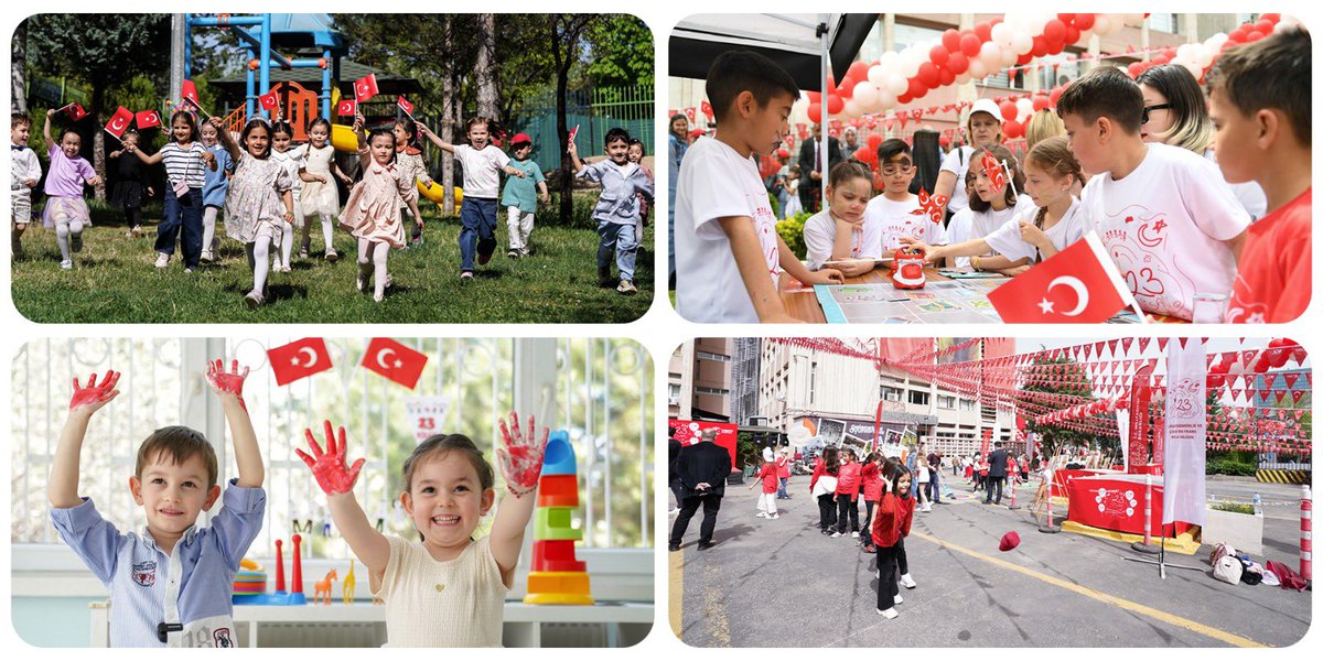 23 Nisan Ulusal Egemenlik ve Çocuk Bayramı, Çocukların İstekleriyle Şenleniyor