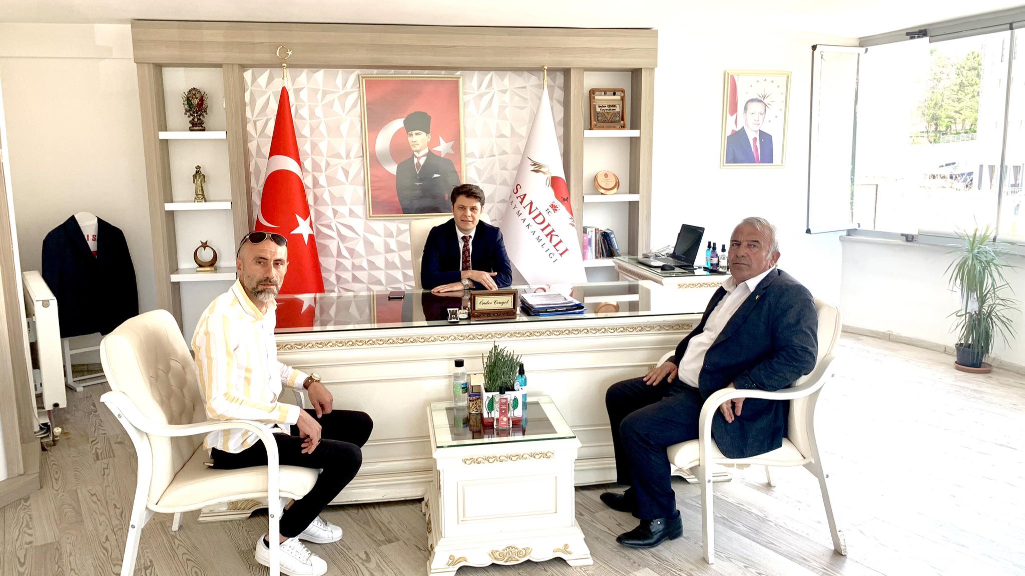 Sandıklı Kaymakamı'na Taşoluk Ziyareti