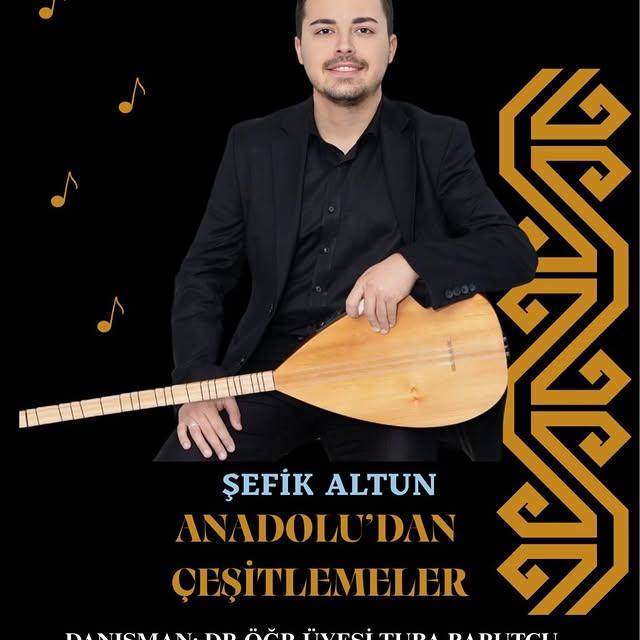 Afyon Kocatepe Üniversitesi'nde "Anadolu'dan Çeşitlemeler" Konseri Düzenlendi