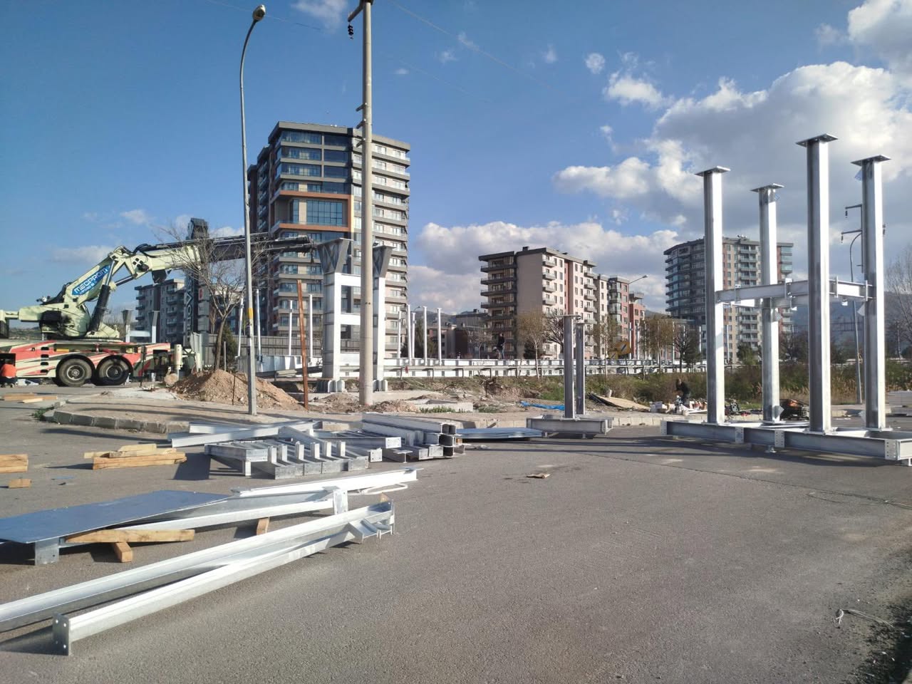 Afyonkarahisar'da Çevre Yolu Üst Geçidi Çalışmaları Başladı