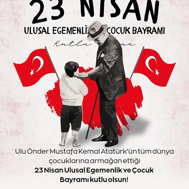 Afyon Kocatepe Üniversitesi'nden 23 Nisan Ulusal Egemenlik ve Çocuk Bayramı Kutlaması