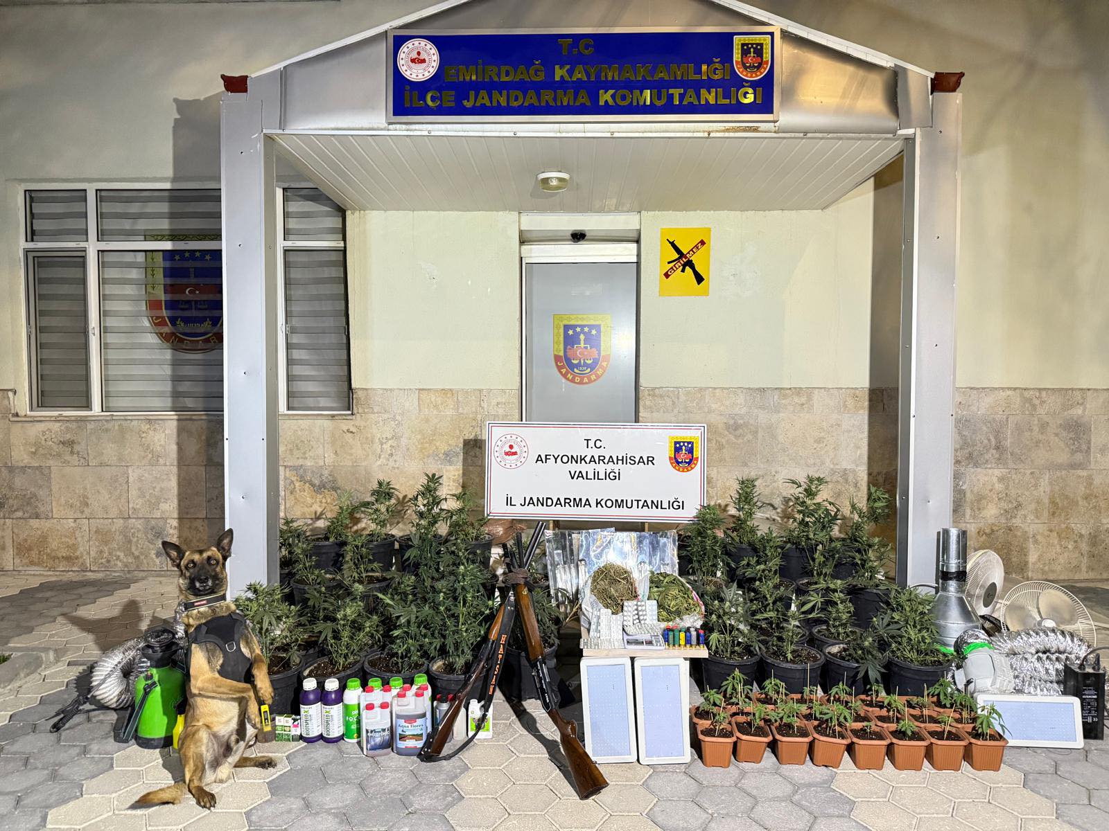 Emirdağ'da Uyuşturucu Operasyonu: Ele Geçirilen Maddeler Şok Edici