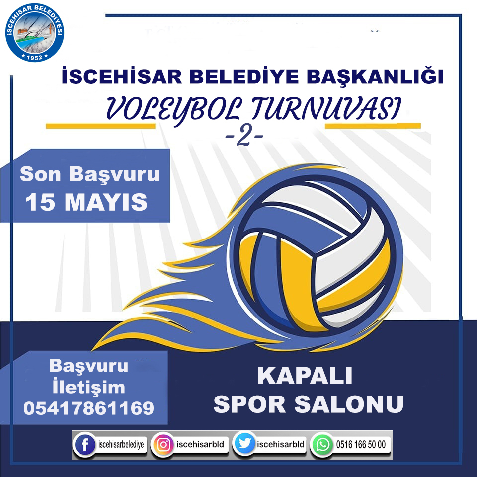 İscehisar'da Voleybol Heyecanı Başlıyor