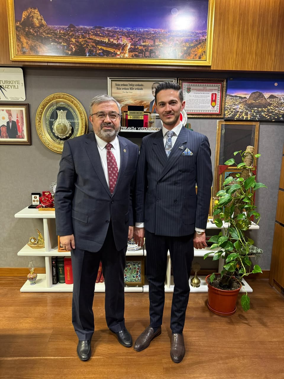 AK Parti Afyonkarahisar Milletvekili Yurdunuseven'e Genç MÜSİAD Ziyareti