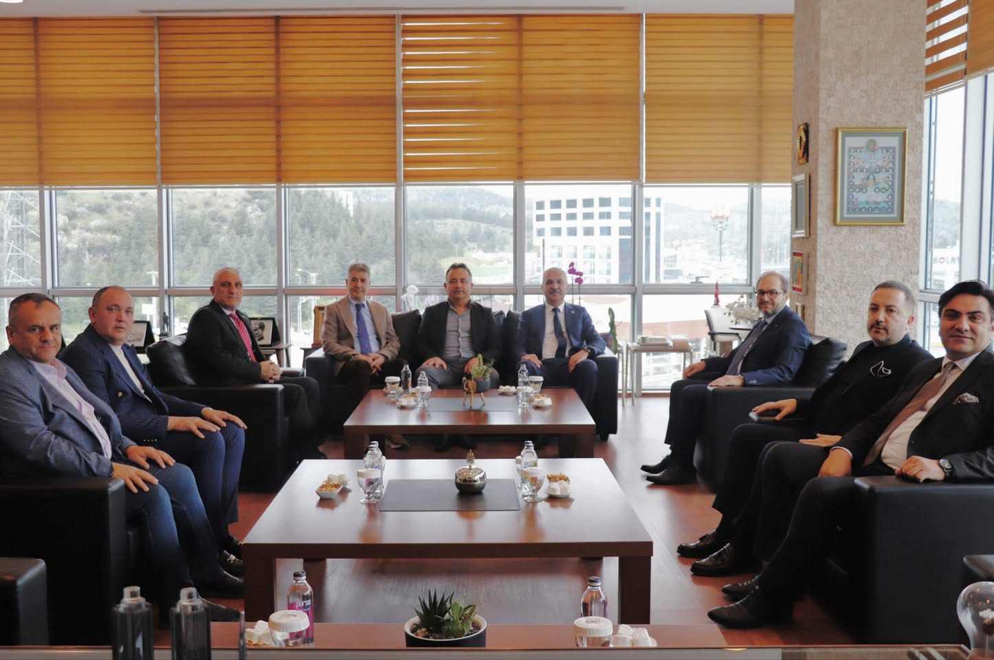 Afyonkarahisar Ticaret ve Sanayi Odası'na Gebze Heyeti Ziyareti