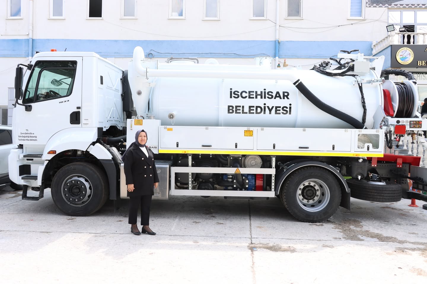 İscehisar'a Yeni Vidanjör Aracı: Altyapı Hizmetleri Güçleniyor