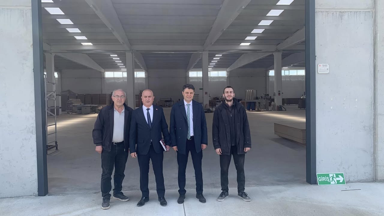 Sandıklı'da Organize Sanayi Bölgesi Ziyareti