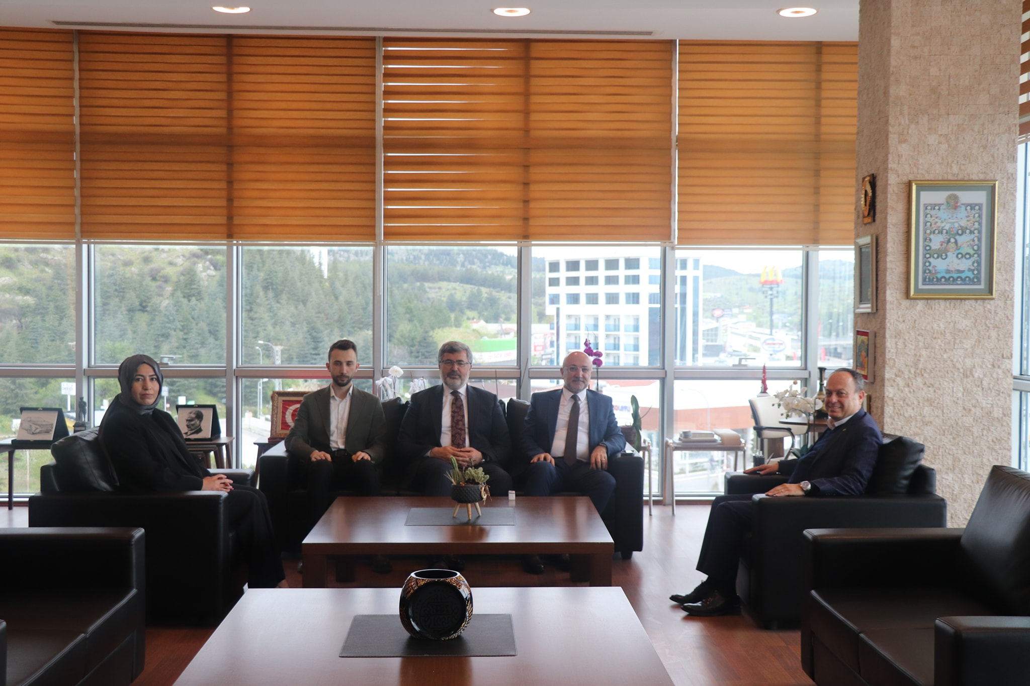 Afyonkarahisar'da Serteser Ailesine Taziye Ziyareti