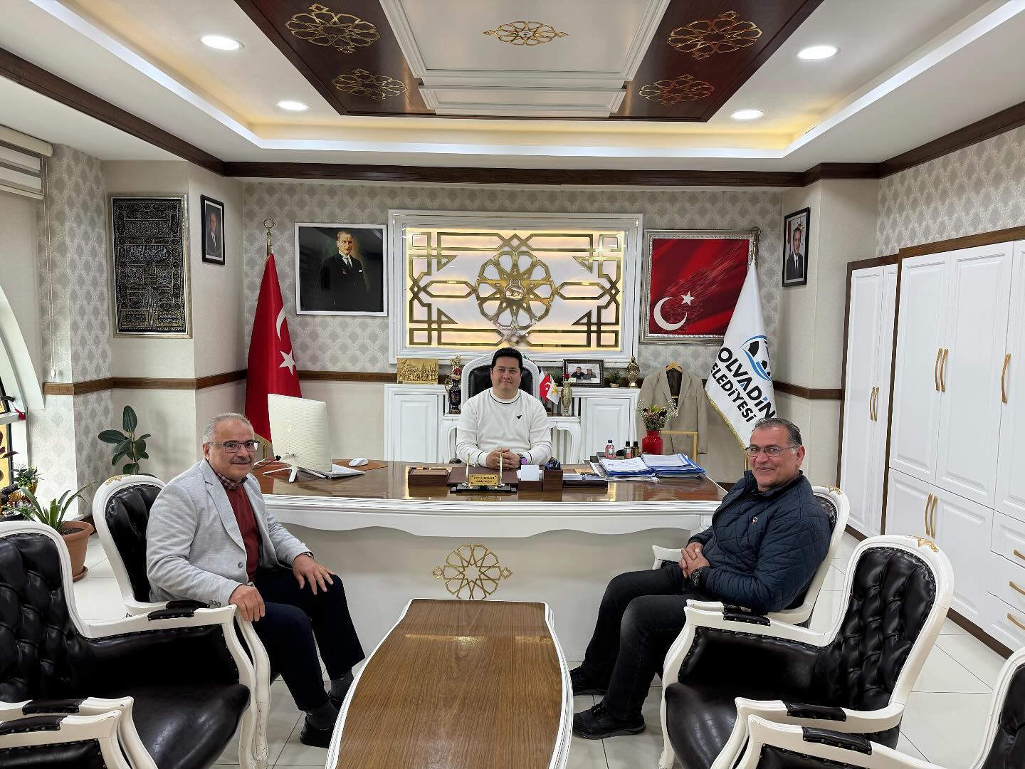 Bolvadin Belediyesi'ne Ziyaretçi Akını