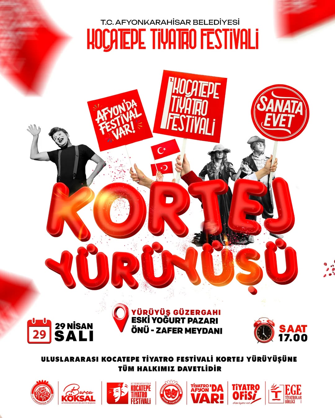 Afyonkarahisar'da Uluslararası Tiyatro Festivali Başlıyor