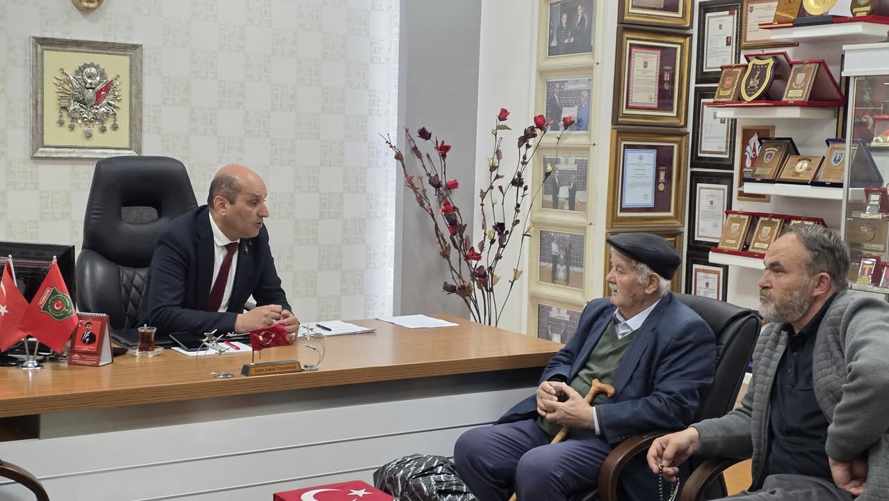 Acı Veda: Erzincan Şehidi'nin Babası Afyon Şehit Gaziler Derneği'nde Anıldı