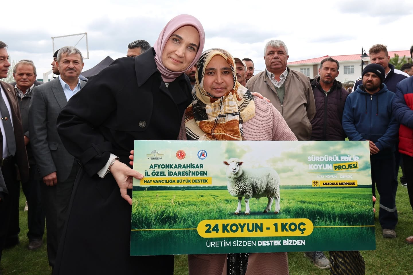 Afyonkarahisar'da Koyunculuk Projesiyle Üreticiye Destek