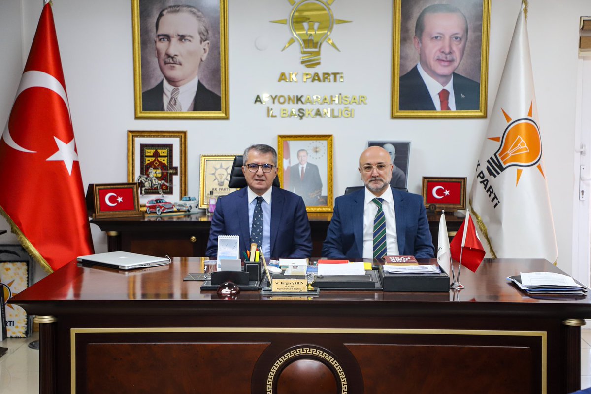 AK Parti Afyonkarahisar İl Başkanlığı'nı MKYK Üyesi Ömer Serdar Ziyaret Etti
