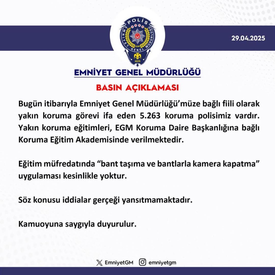 İçişleri Bakanı Yerlikaya: Kameraları Bantla İftirası Alçakça Bir Yalandır