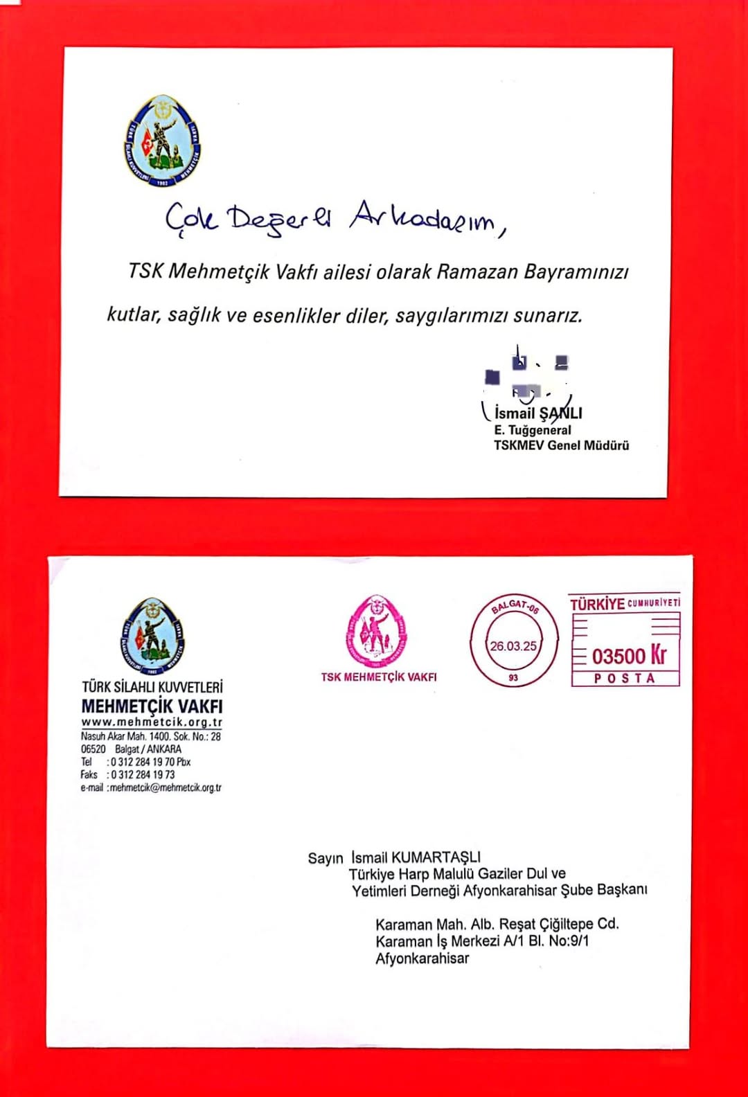 Bayram Mesajıyla Kalpleri Isıtan İsim: İsmail Şanlı