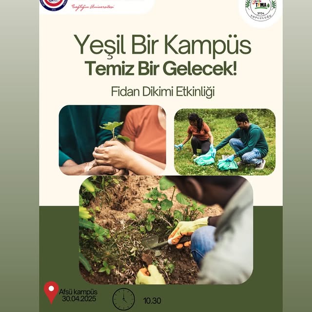 AFSÜ Kampüsünde Yeşil Alan Çalışmaları Devam Ediyor: Temiz Bir Geleceğe Yatırım