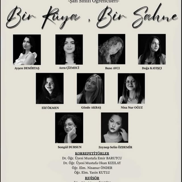 Afyon Kocatepe Üniversitesi'nde "Bir Rüya Bir Sahne" Etkinliği Düzenlendi