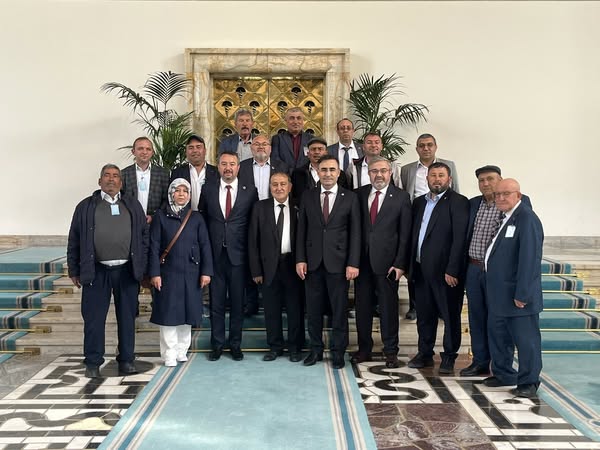 TBMM'de İscehisar'dan Gazi Meclis Ziyareti