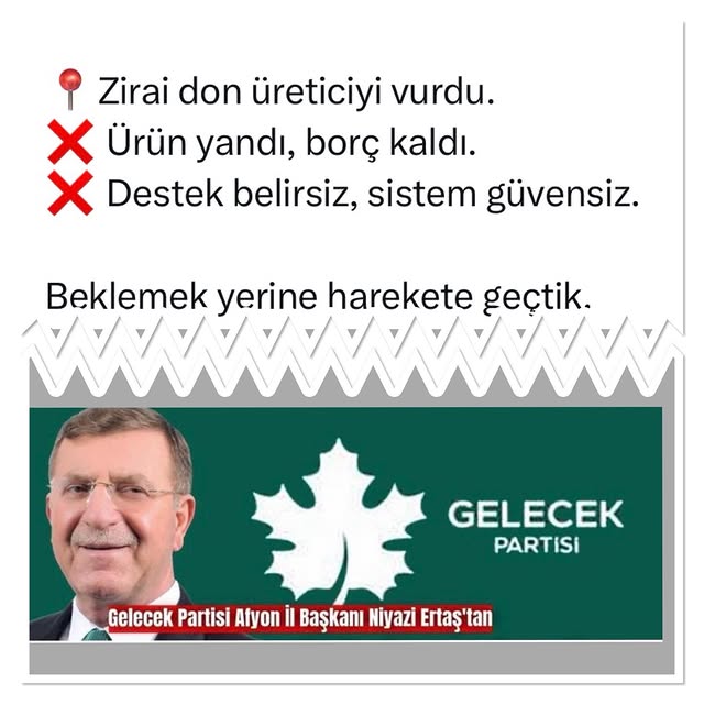 Afyonkarahisar'da Yeni İl Başkanı: Niyazi Ertaş Göreve Davet Ediyor