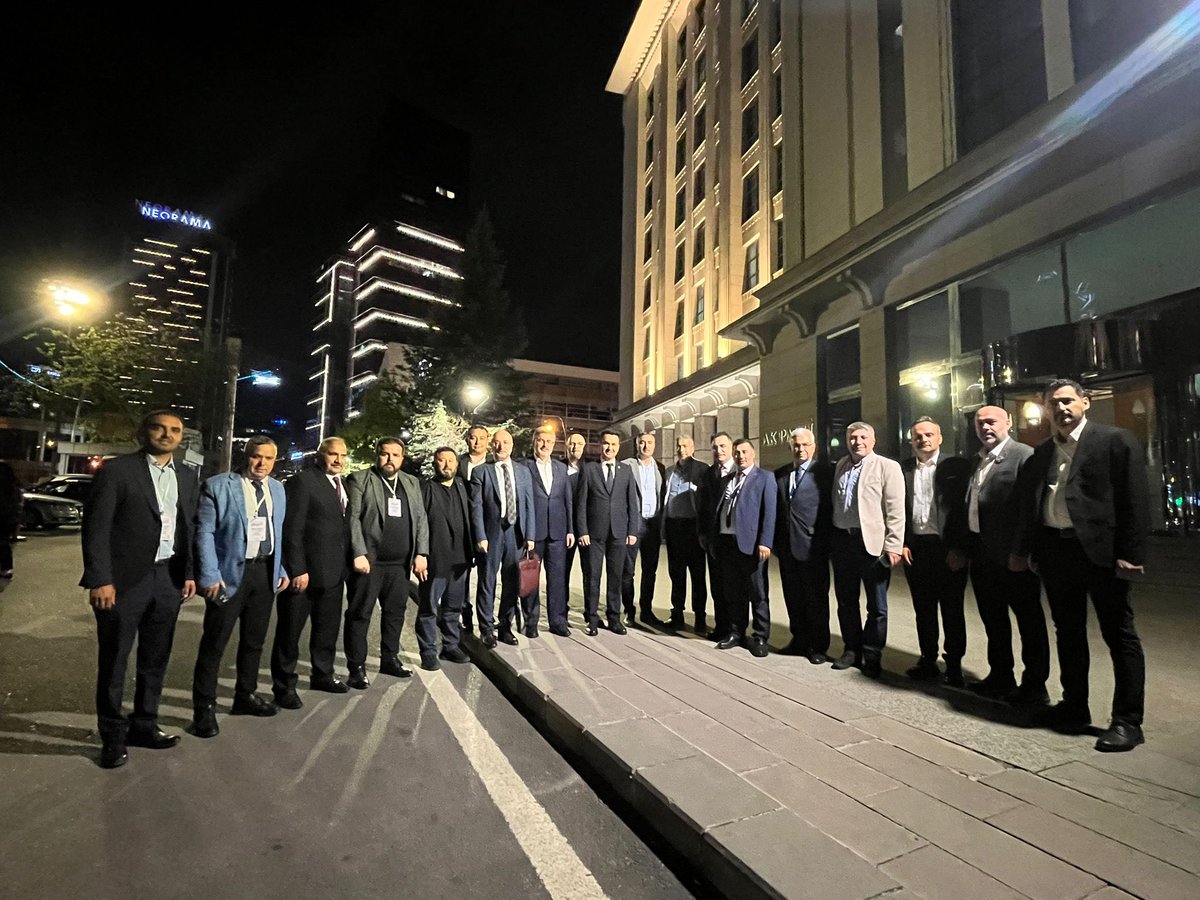 AK Parti Afyonkarahisar İl Başkanı Şahin, Genel Merkez'de İstişare Toplantısı Yaptı