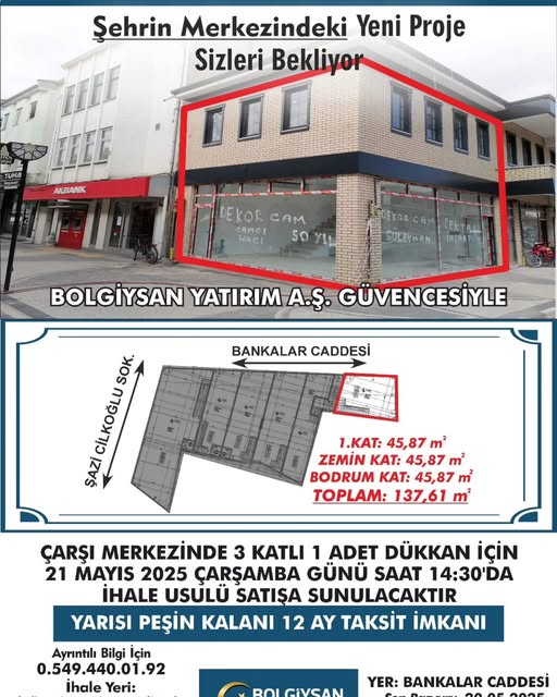 Bolvadin'de Merkezi Dükkan İhalesi: Kaçırılmaması Gereken Fırsat!