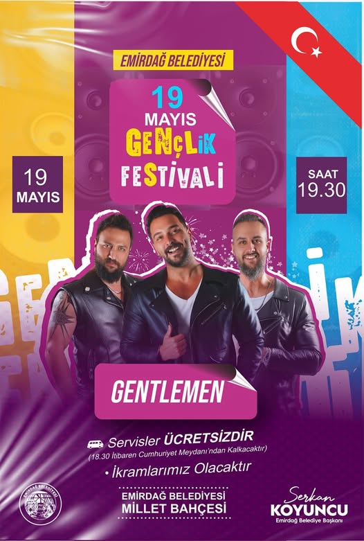 Emirdağ'da 19 Mayıs Coşkusu: Festival ve Konserle Gençlik Kutlanıyor!