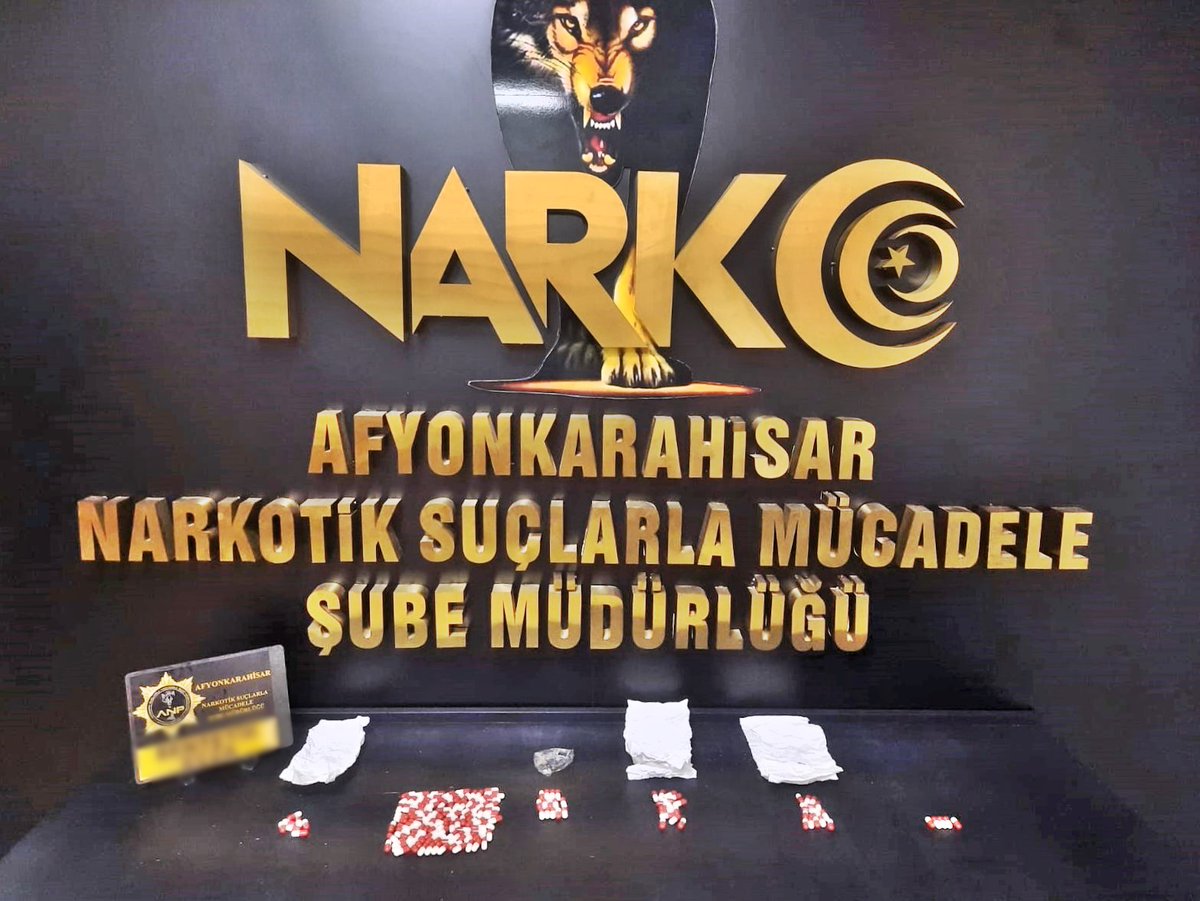 Afyonkarahisar'da Uyuşturucu Operasyonu: 158 Parça Ele Geçirildi