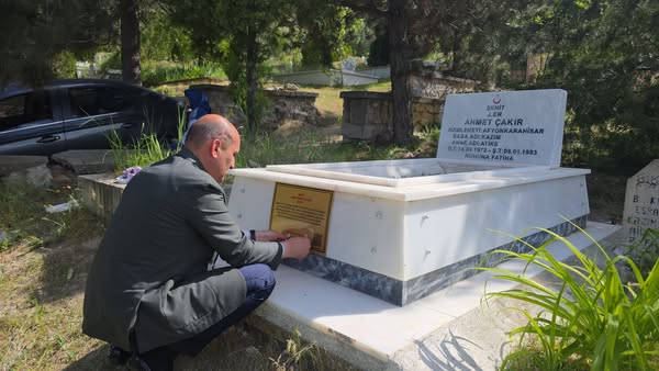 Afyonkarahisar'da Şehit Ahmet Çakır'ın Hakları Yıllar Sonra Alındı