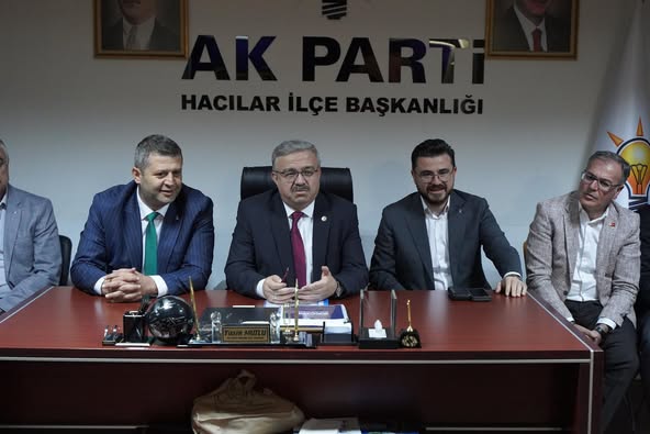 AK Parti Afyonkarahisar Milletvekili Yurdunuseven Kayseri Hacılar'da Teşkilatla Buluştu
