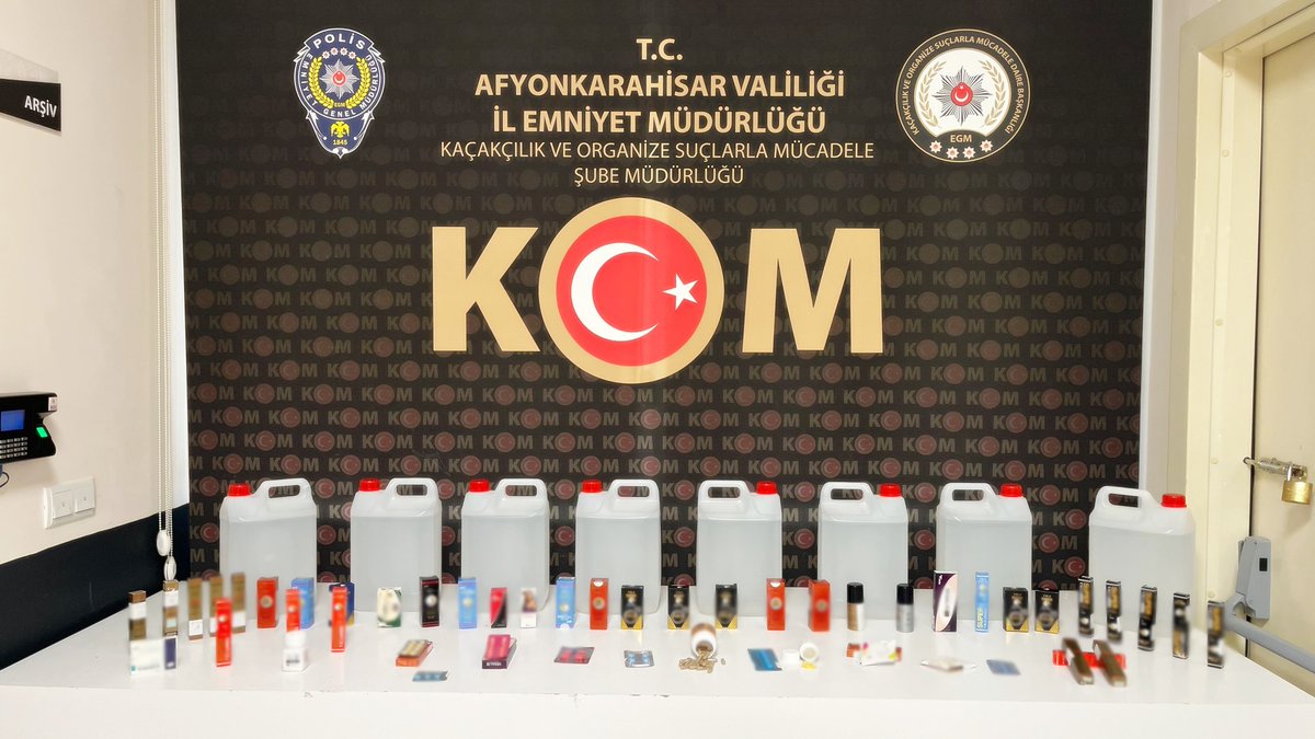 Afyonkarahisar'da Kaçakçılık Operasyonu: 3 Şüpheli Gözaltına Alındı