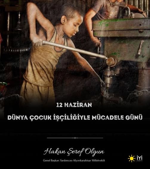İyi Parti'den Çocuk İşçiliğine Karşı Yılmaz Mücadele Kararlılığı