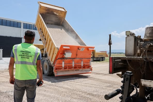 Afyonkarahisar'da 59 Bin Metrekarelik Yol İyileştirme Çalışması Tamamlandı