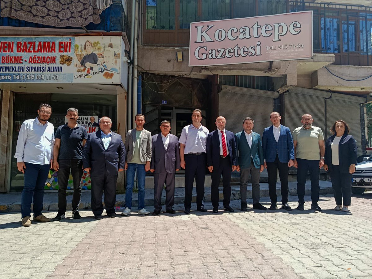 AK Parti Afyonkarahisar İl Başkanı Turgay Şahin Kocatepe Gazetesi'ni Ziyaret Etti