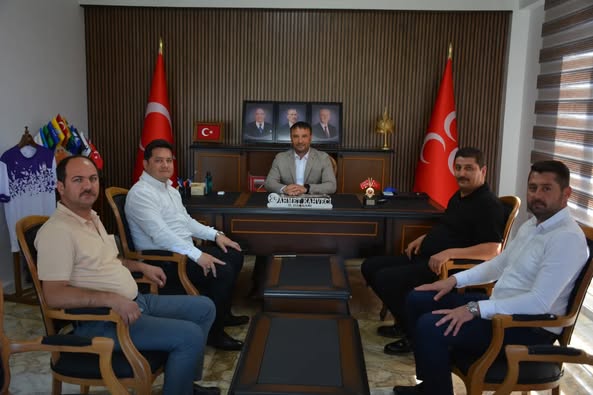 Bolvadin Belediye Başkanı Aynacı'dan MHP İl Teşkilatı'na Hayırlı Olsun Ziyareti