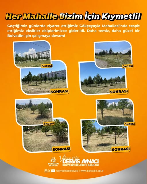 Bolvadin'de Mahalle Ziyaretleri Sonrası Hızlı Çözüm