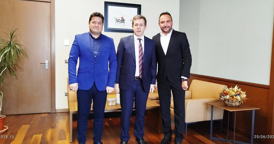 Bolvadin Belediye Başkanı Aynacı, Yargıtay Üyesi Pektaş ile Görüştü