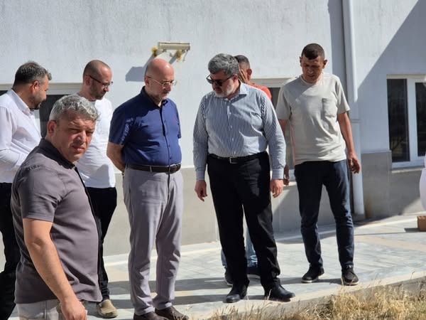 Afyonkarahisar'da Şeyh Edebali Camii İnşaatında Son Durum