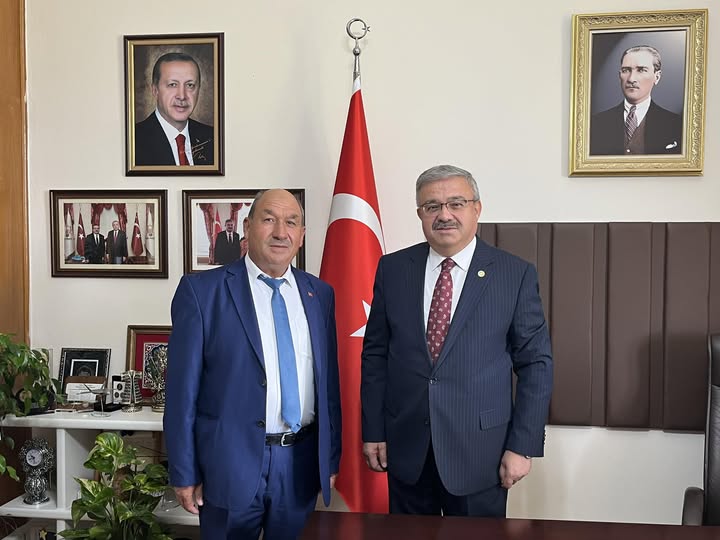 AK Parti Afyonkarahisar Milletvekili Yurdunuseven, Seydiler Belediye Başkanı Tokdemir'i TBMM'de Ağırladı