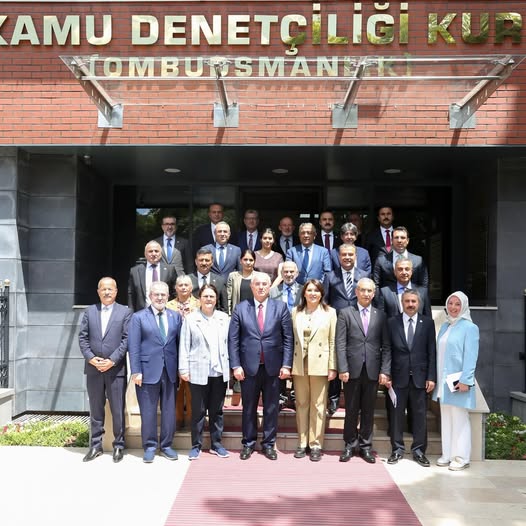 MHP Milletvekili Taytak, Kamu Denetçiliği Kurumu Başkanı Akarca'yı Ziyaret Etti