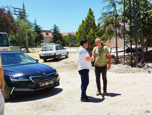 Bolvadin Belediyesi TOKİ Konut Projesi'nde İnceleme Yaptı