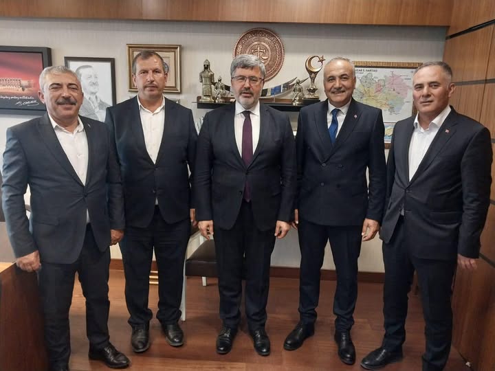 AK Parti Afyonkarahisar Milletvekili Özkaya, İlçe Belediye Başkanlarını Ağırladı
