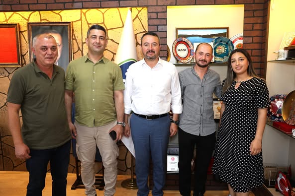 Sandıklı Belediye Başkanı Öztaş'a Sağlık Sen Ziyareti