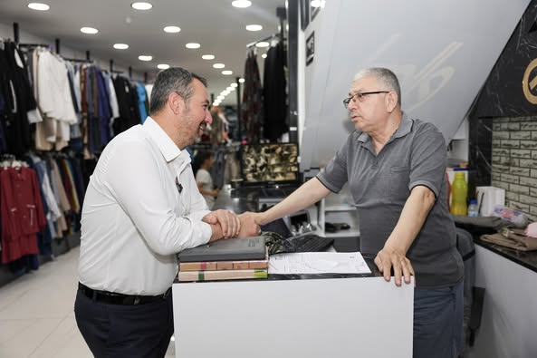 Sandıklı Belediye Başkanı Öztaş, Ulu Cami Esnafıyla Buluştu