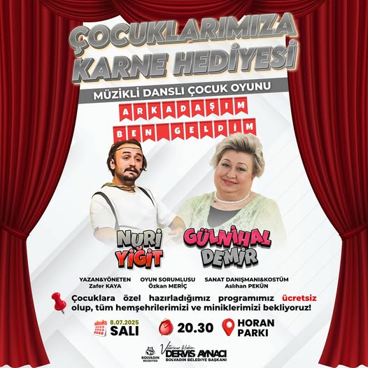 Bolvadin'de Çocuklara Karne Hediyesi Etkinliği Düzenleniyor