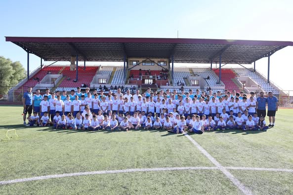 Sandıklı'da Yaz Spor Okullarında Futbol Coşkusu Başladı