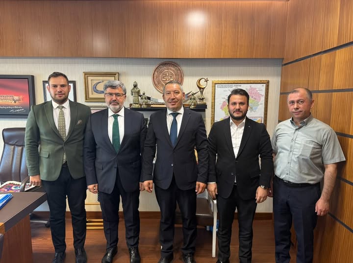 AK Parti Afyonkarahisar Milletvekili Özkaya, Dinar İlçe Teşkilatını Mecliste Ağırladı