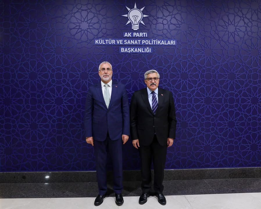 AK Parti Genel Başkan Yardımcımız, Kültür ve Sanat Politikaları Başkanımız, Hatay Milletvekilimiz Sayın Hüseyin Yayman’ı ziyaret...