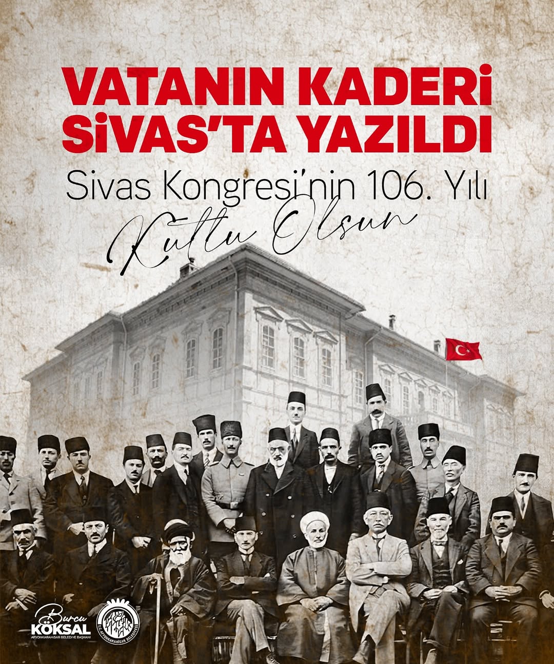 Başkomutanımız Gazi Mustafa Kemal Atatürk’ün liderliğinde 106 yıl önce bağımsızlık meşalesinin...